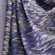 Ikkat-Pashmina-Stole-Blue-White-Zigzag-05