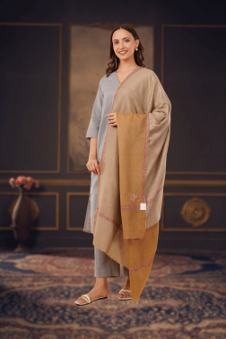 Reversible Haishidaar Pashmina Shawl