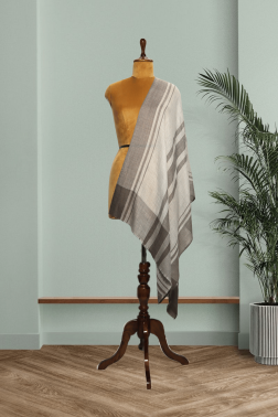 Cashmere Fine Wool Classic Plaid Stole